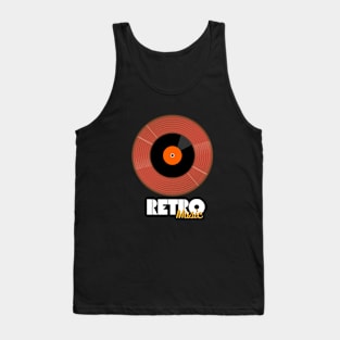 Vintage Retro Music Lover 2 Tank Top